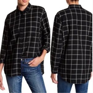 Madewell Classic Ex-Boyfriend Shirt in Windowpane Plaid